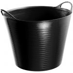 28lt Black Flexi-Fill Flexible Tub/Trug 